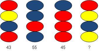 Acertijo de números y colores Acertijo de números y colores