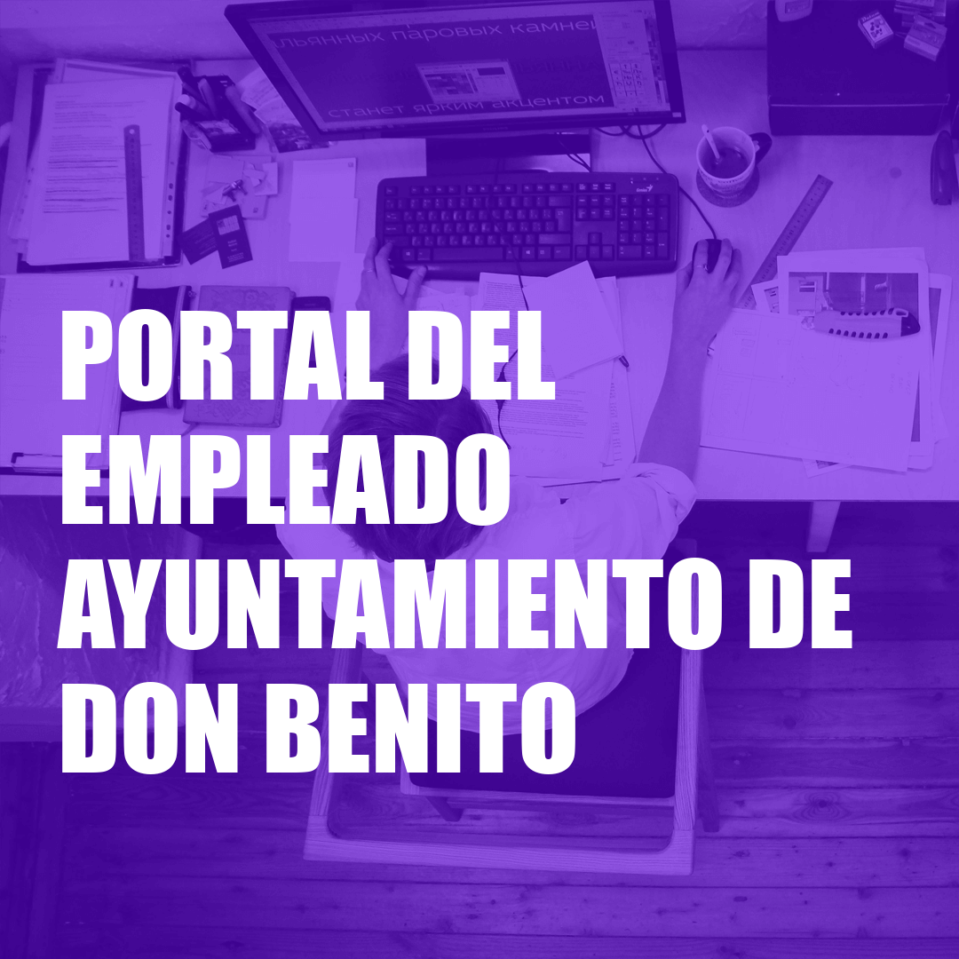 Portal del Empleado Ayuntamiento de Don Benito Portal del Empleado Ayuntamiento de Don Benito
