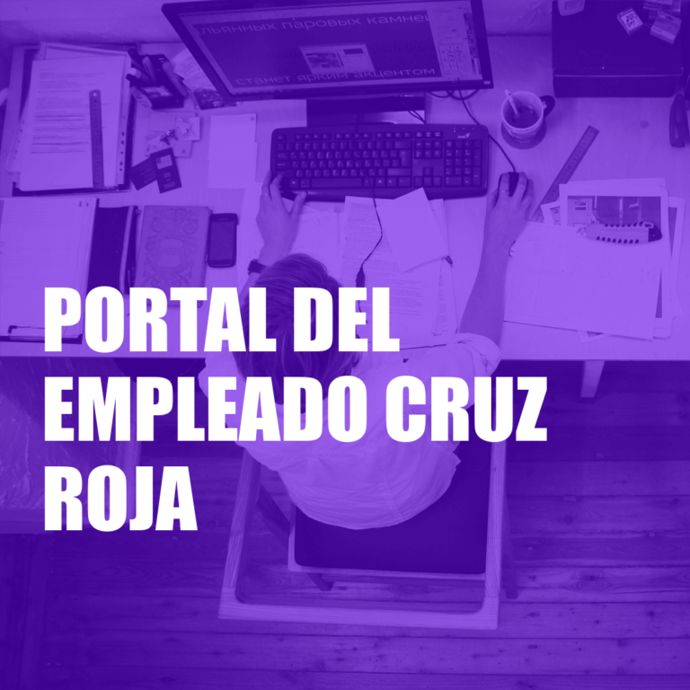 Portal del Empleado Cruz Roja