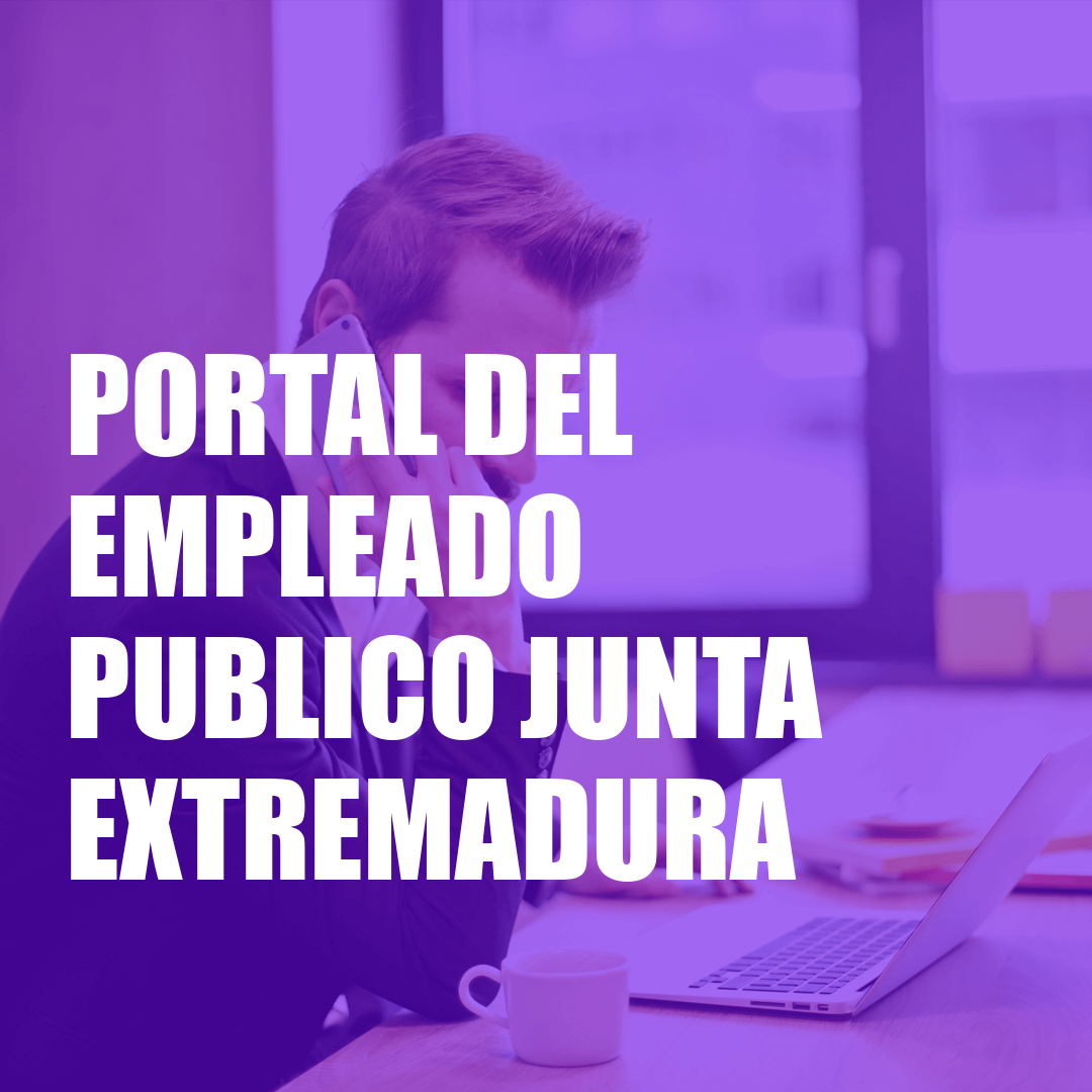 Portal del Empleado Publico Junta Extremadura Portal del Empleado Publico Junta Extremadura