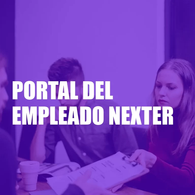 Portal del Empleado Nexter
